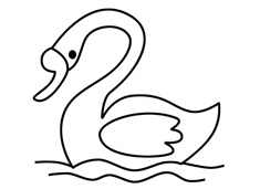 天鵝簡(jiǎn)筆畫(huà)圖片包含步驟分解