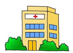 醫(yī)院大樓簡筆畫圖片