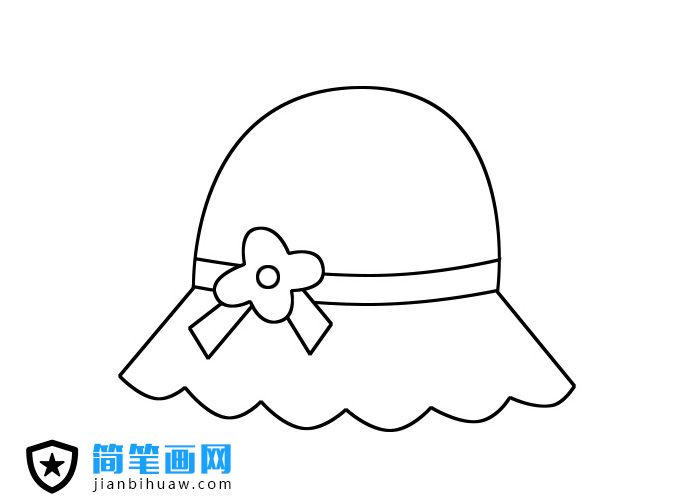 帽子簡(jiǎn)筆畫步驟方法