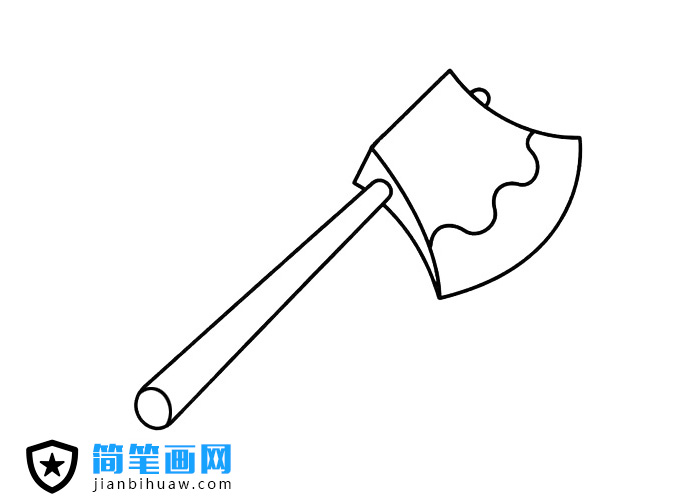斧頭簡(jiǎn)筆畫(huà)圖片